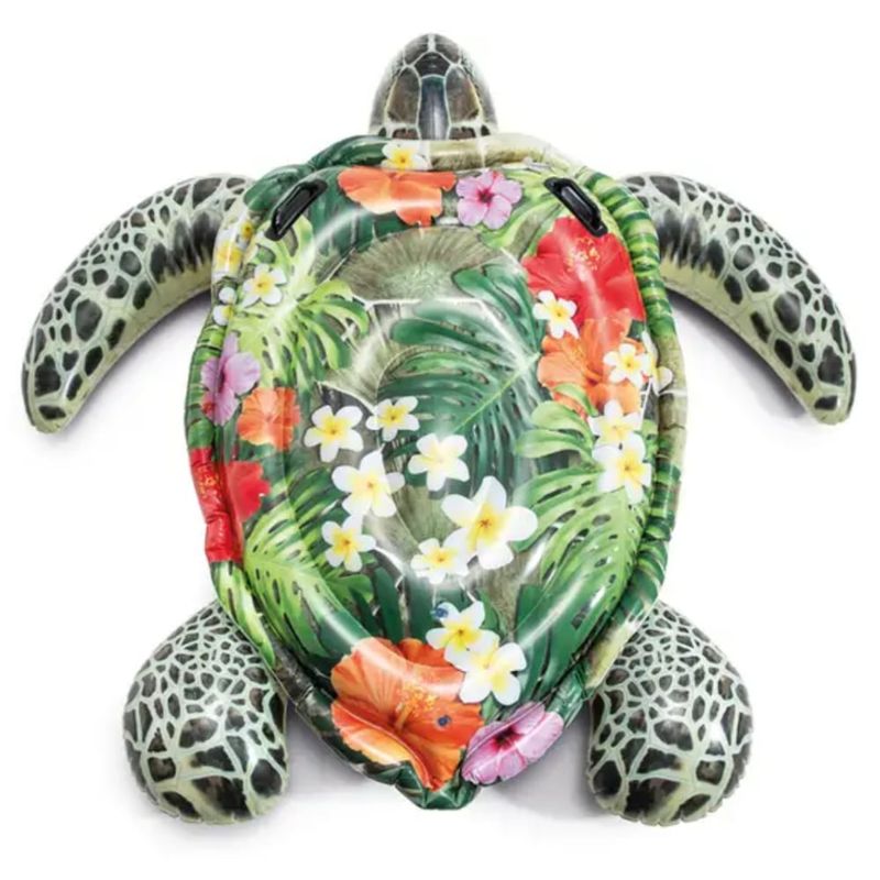 INTEX - Colchoneta Inflable Grande INTEX Tortuga Marina