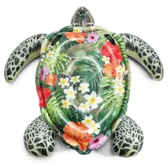 INTEX - Colchoneta Inflable Grande Tortuga Marina
