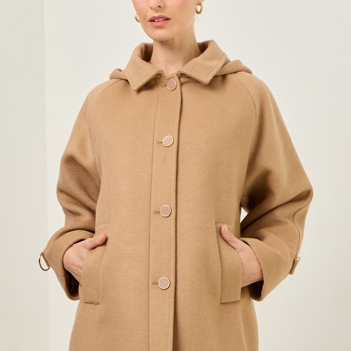 MA GRIFFE - Chaqueton Café Mujer Magriffe