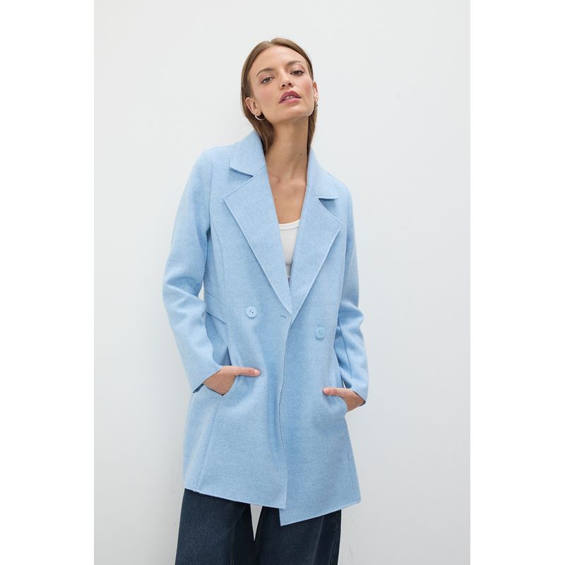 IO - Chaqueton Celeste Mujer Io