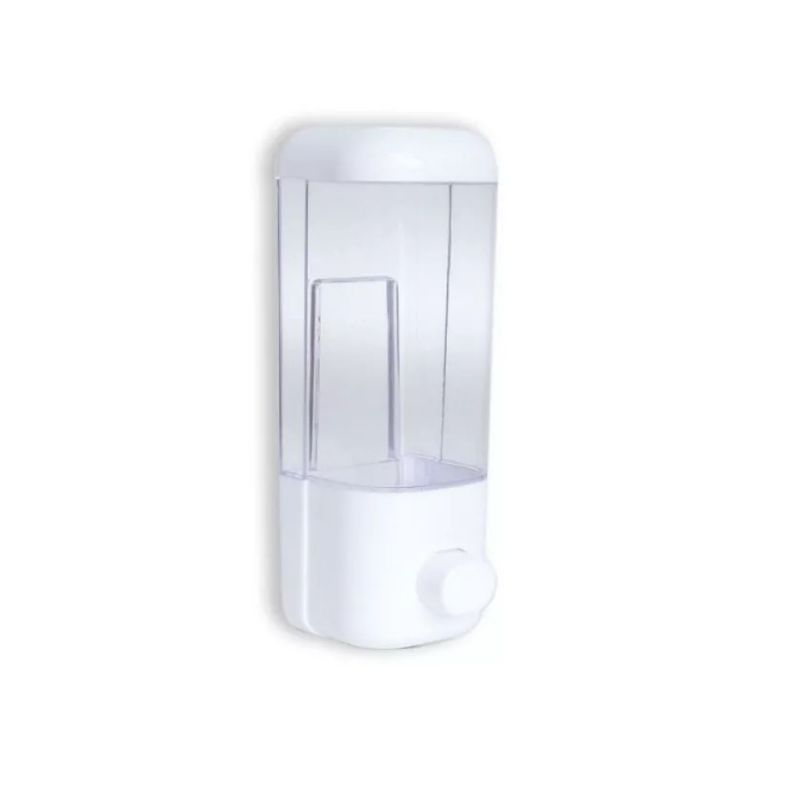 GENERICO - Dispensador De Jabon Liquido Alcohol Gel Shampo 500ml Blanco