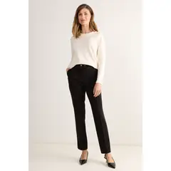 MA GRIFFE - Pantalon Negro Mujer Magriffe