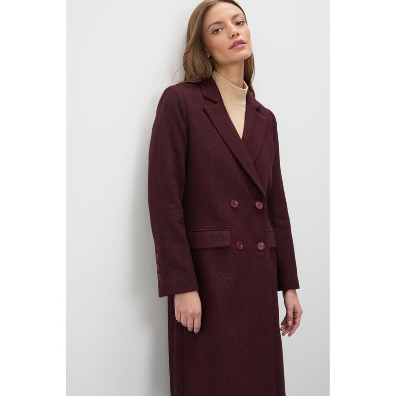 IO - Chaqueton Burdeo Mujer Io