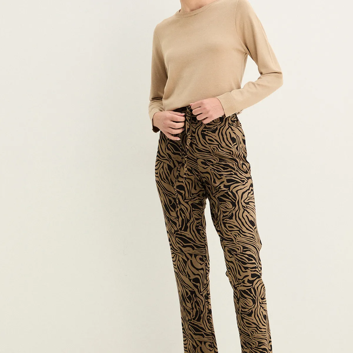 MA GRIFFE - Calza Negro Mujer Magriffe