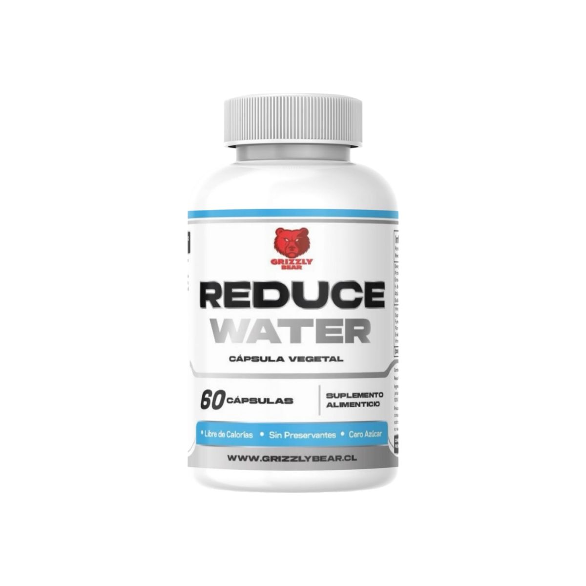 GRIZZLY - REDUCE WATER 60 CAPSULAS - GRIZZLY BEAR