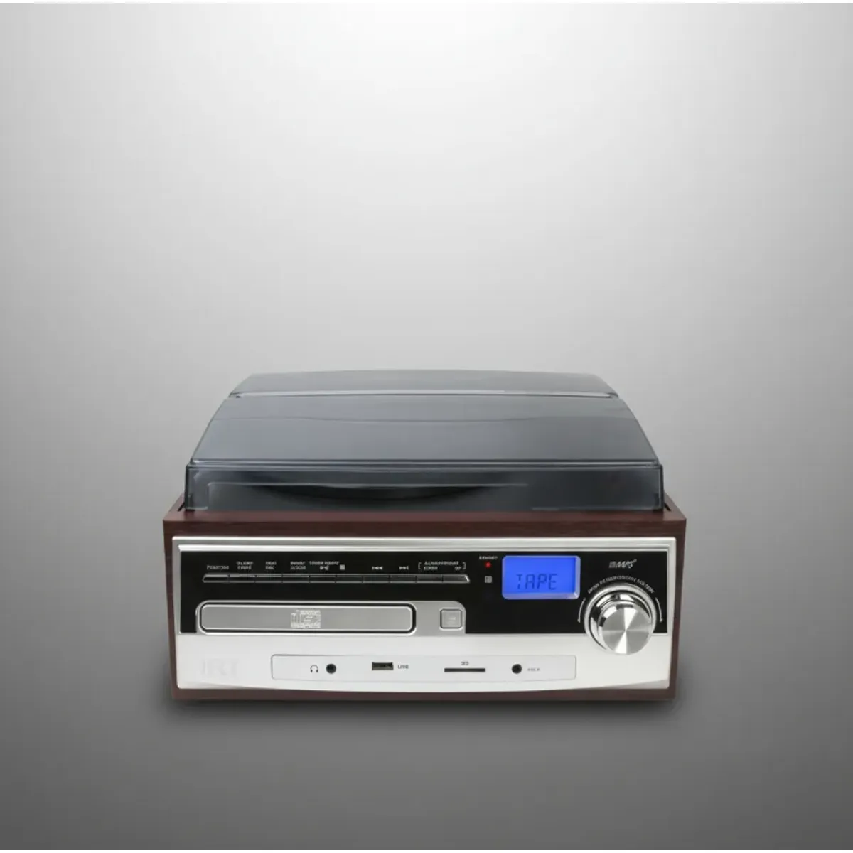 IRT - tornamesa Los 80 Usb/sd/ Radio Fm/ Aux/ Bt/ Cd/cas