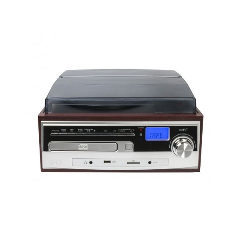 IRT - Tornamesa Los 80 Usb/sd/ Radio Fm/ Aux/ Bt/ Cd/cas