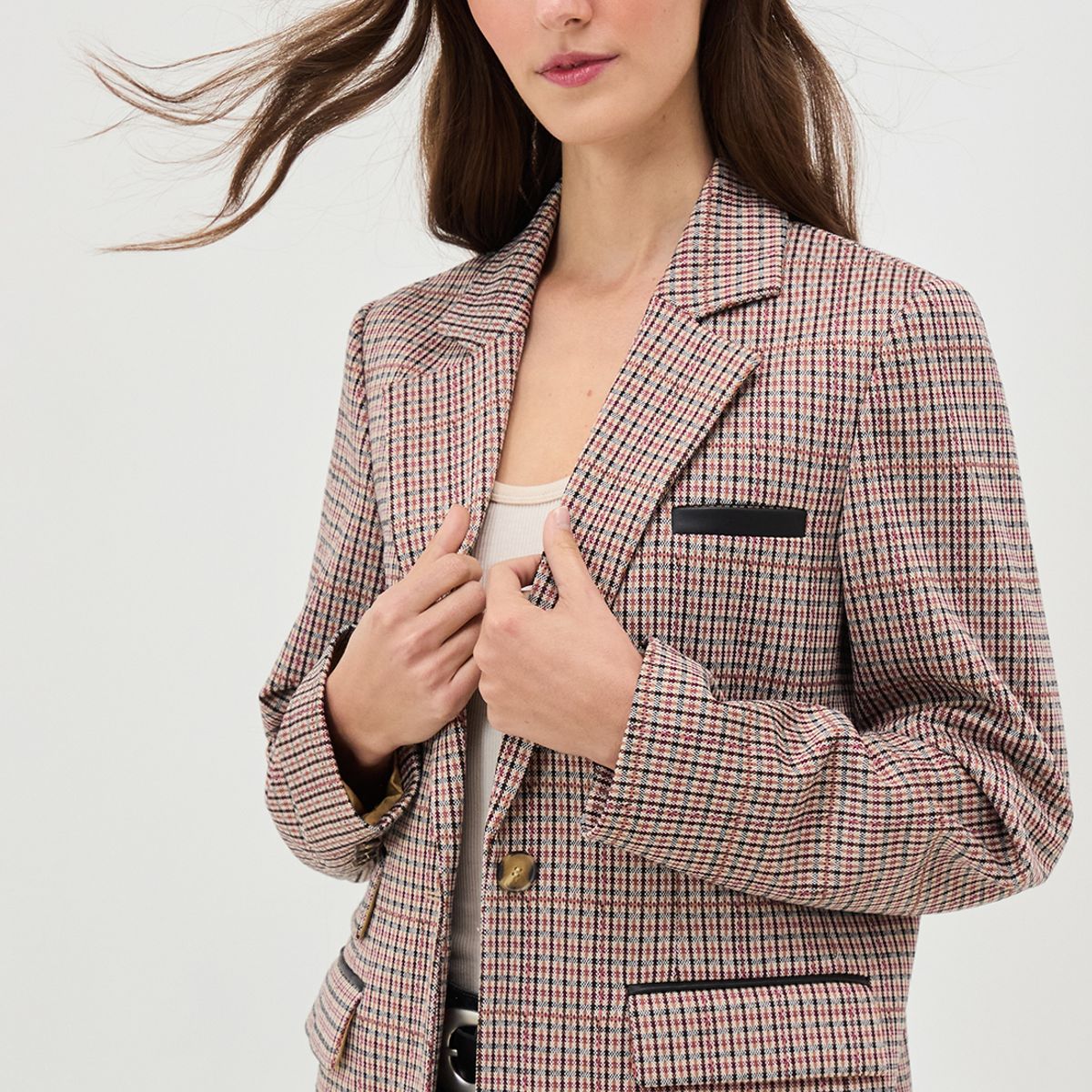 IO - Blazer Beige Mujer Io