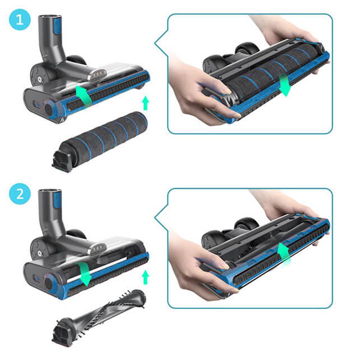 PRIMATERM - Cepillo Roller Aspiradora Inal X5-Full PRIMATERM