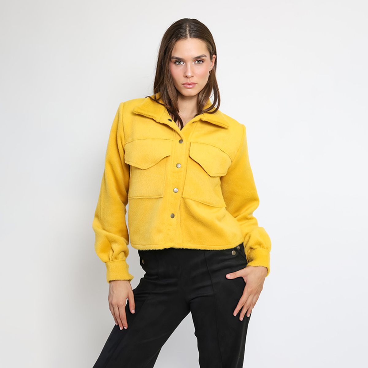 NATALIA SEGUEL - Chaqueta Antonia Amarillo Natalia Seguel