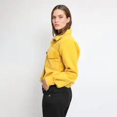 NATALIA SEGUEL - Chaqueta Antonia Amarillo Natalia Seguel.