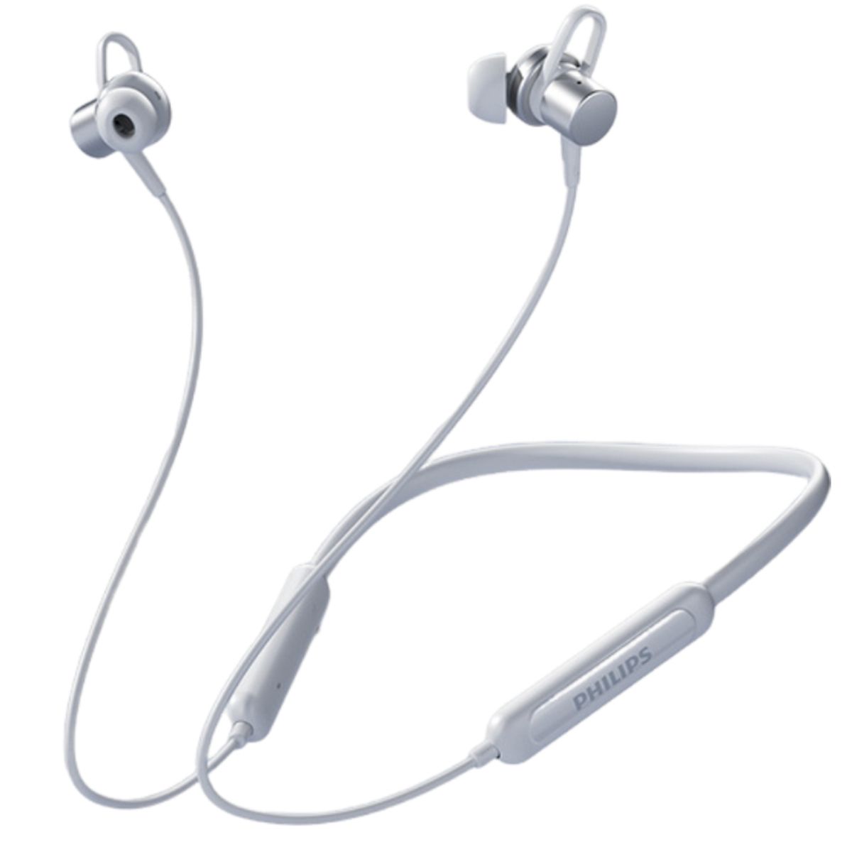 PHILIPS - Audifonos Bluetooth Philips TAT1110 Wireless Pure Bass - Blanco