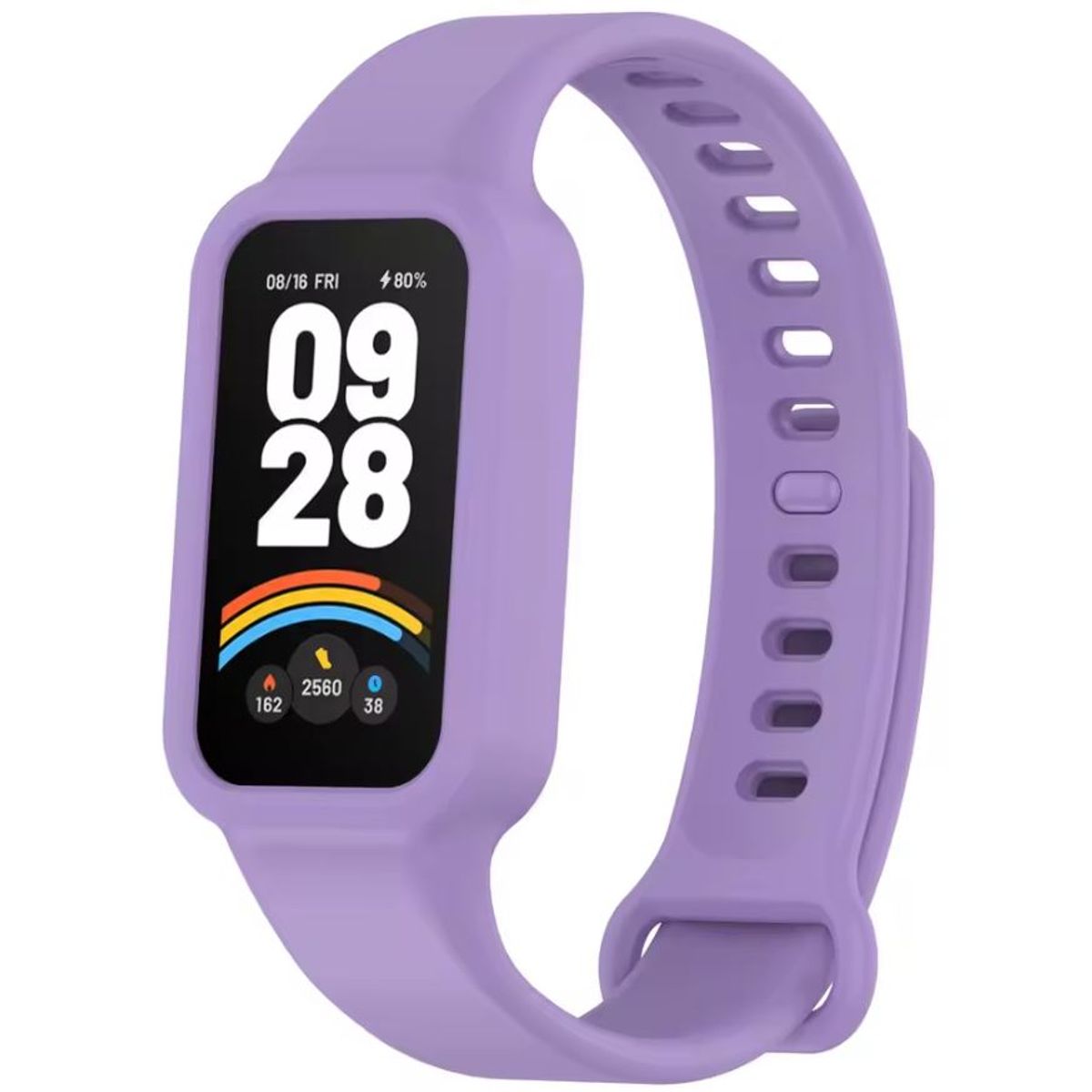 BANANA TIENDA - Correa Silicona Compatible con Xiaomi Smart Band 9 Active Lila