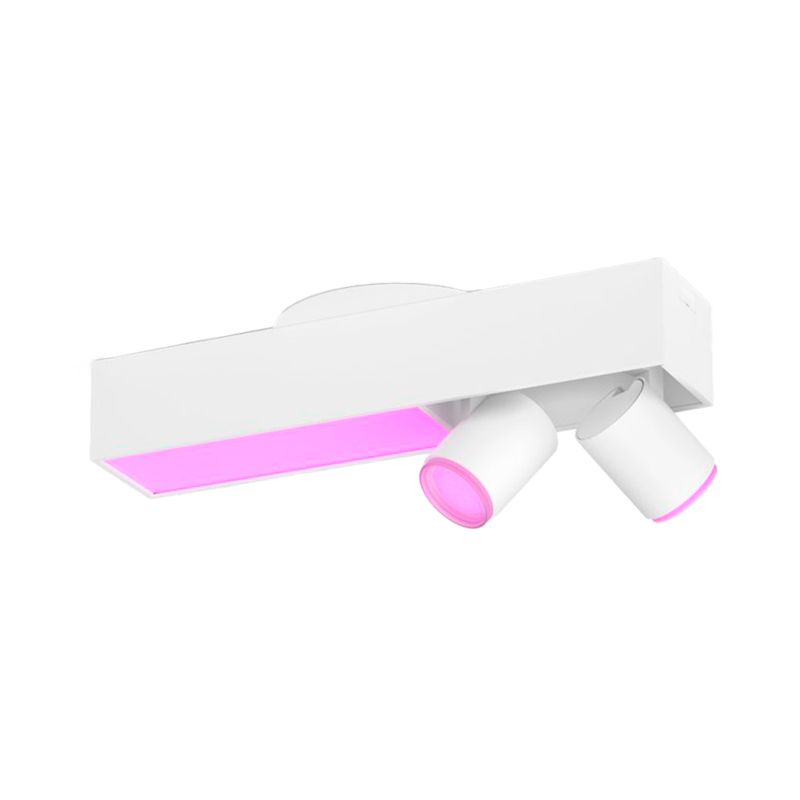 PHILIPS HUE - Lámpara de Techo Plafón con 2 Ampolletas Centris Philips Hue