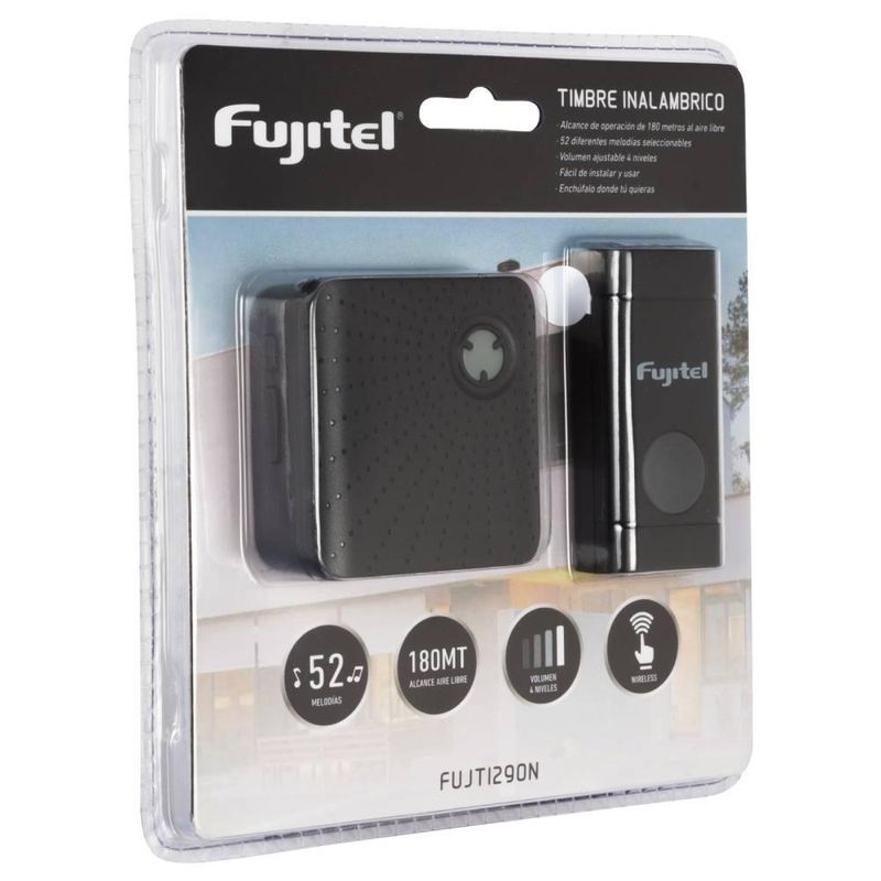 FUJITEL - Timbre Inalámbrico Fujitel TI290 220V 48 Melodías