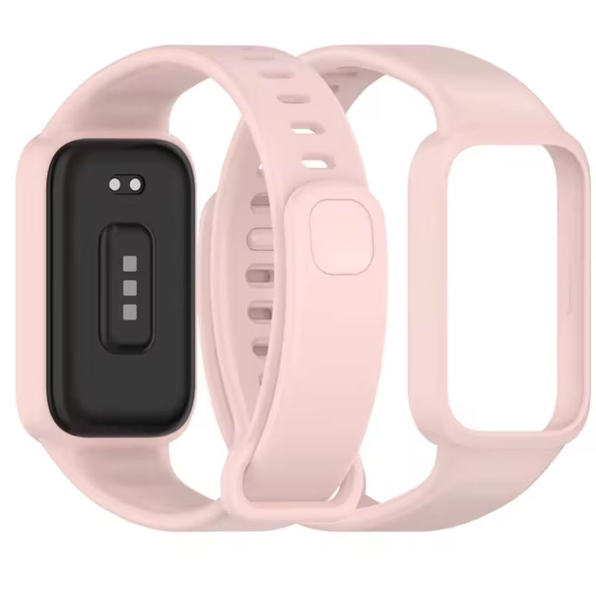 GENERICO - Correa Silicona Para Xiaomi Smart Band 9 Active Rosada