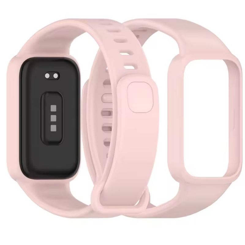 GENERICO - Correa Silicona Para Xiaomi Smart Band 9 Active Rosada