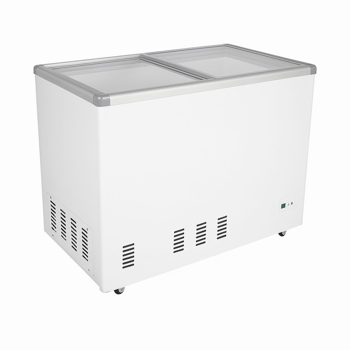 BOZZO - Congelador 350 lt Freezer Tapa Vidrio