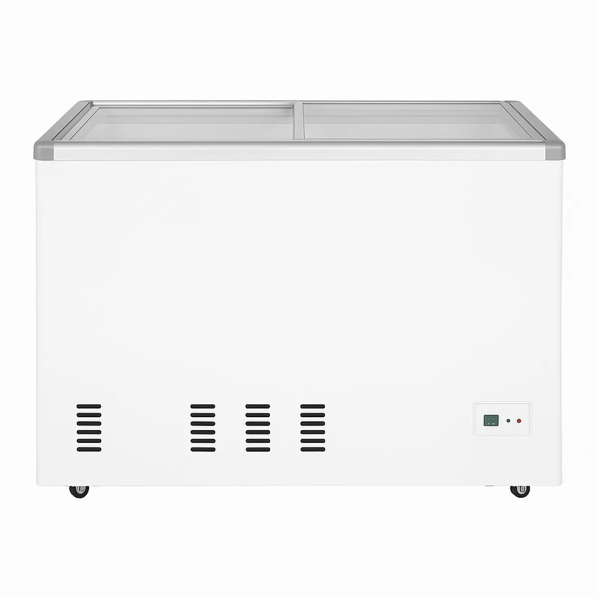 BOZZO - Congelador 350 lt Freezer Tapa Vidrio