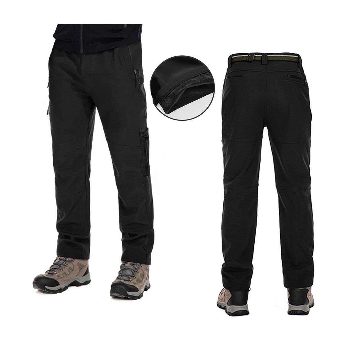 GENERICO - Pantalon Termico Softshell Impermeable