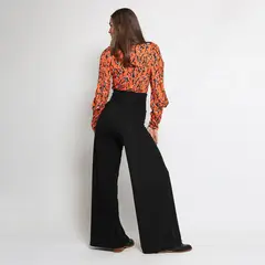NATALIA SEGUEL - Pantalon Clare Negro