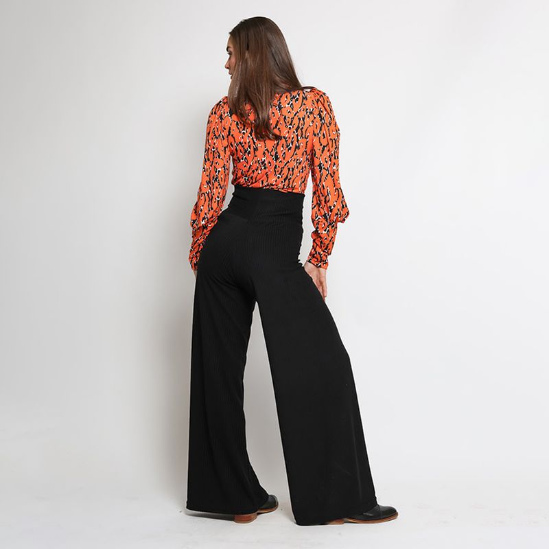 NATALIA SEGUEL - Pantalon Clare Negro Natalia Seguel