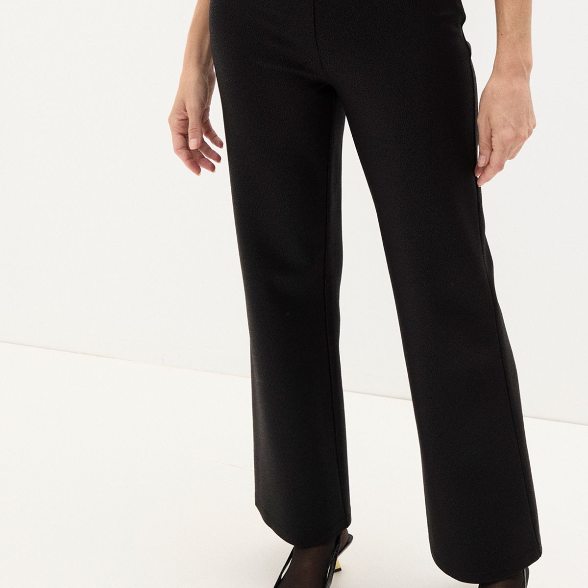 MA GRIFFE - Calza Negro Mujer Magriffe