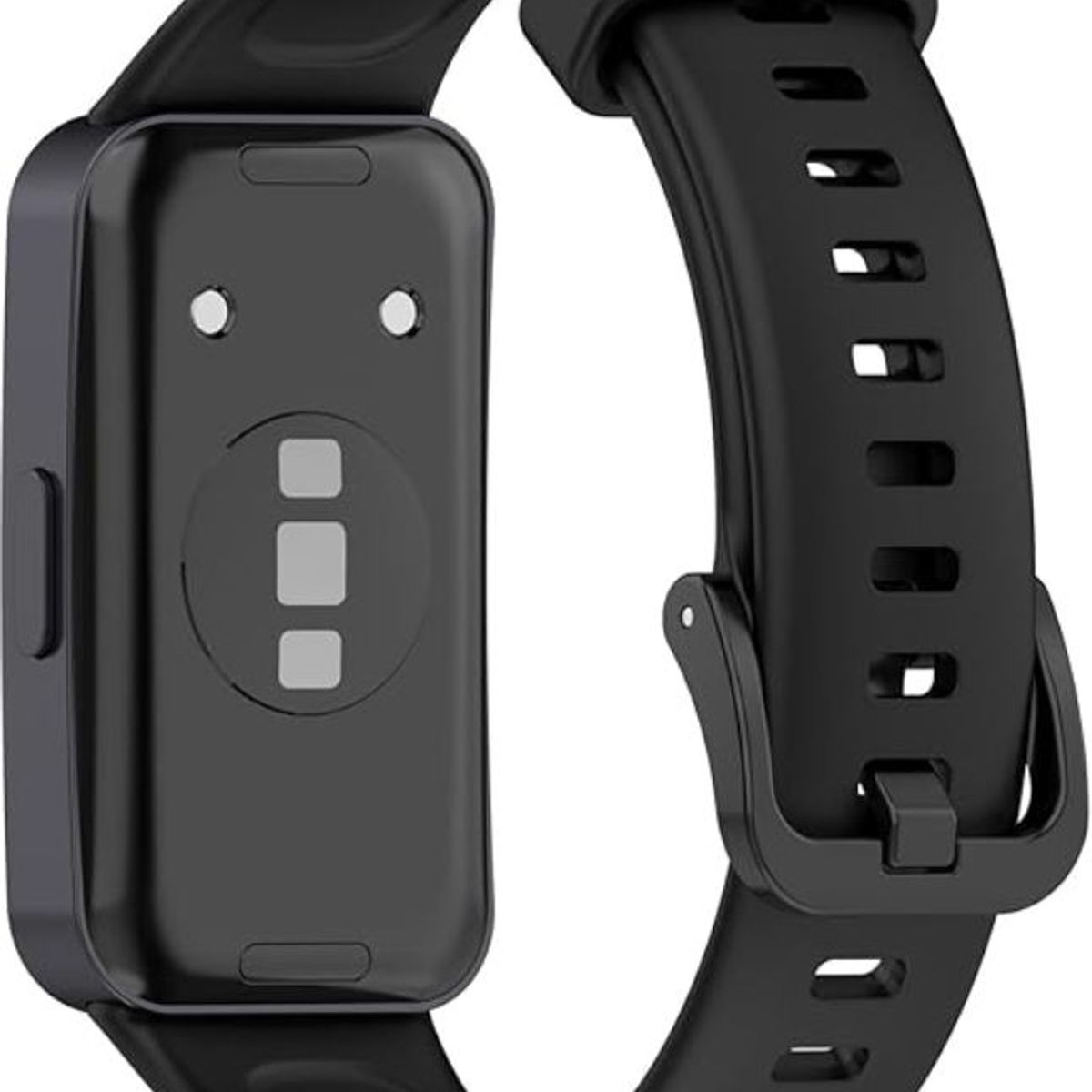 GENERICO - Correa Silicona Para Huawei Band 10 / 9 / 8 NFC Negro