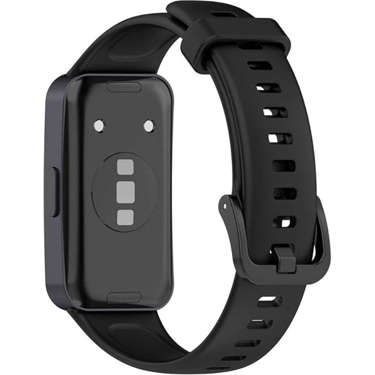 GENERICO - Correa Silicona Para Huawei Band 10 / 9 / 8 NFC Negro
