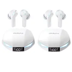 LENOVO - Set 2 Audífonos XT55 Tws Bluetooth 5.4 -Blanco