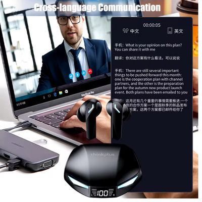 Imagen 2 del producto Set 2 Audífonos XT55 Tws Bluetooth 5.4 -Blanco