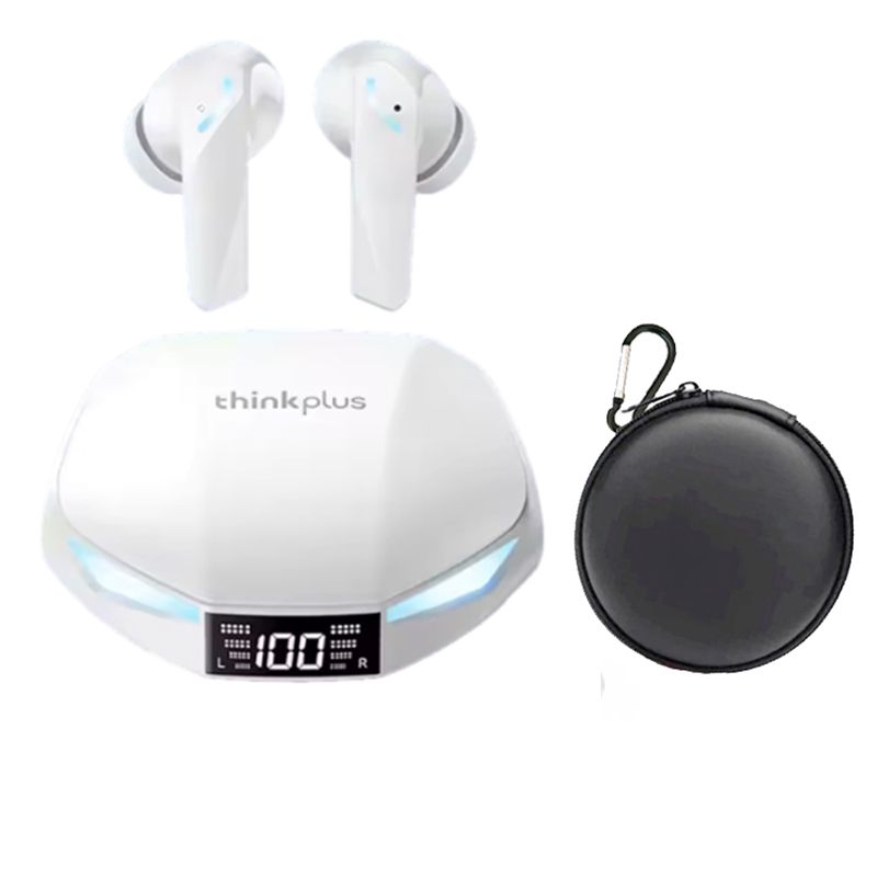 LENOVO - Audífonos Lenovo XT55 Tws Bluetooth 5.4 -Blanco y Estuche