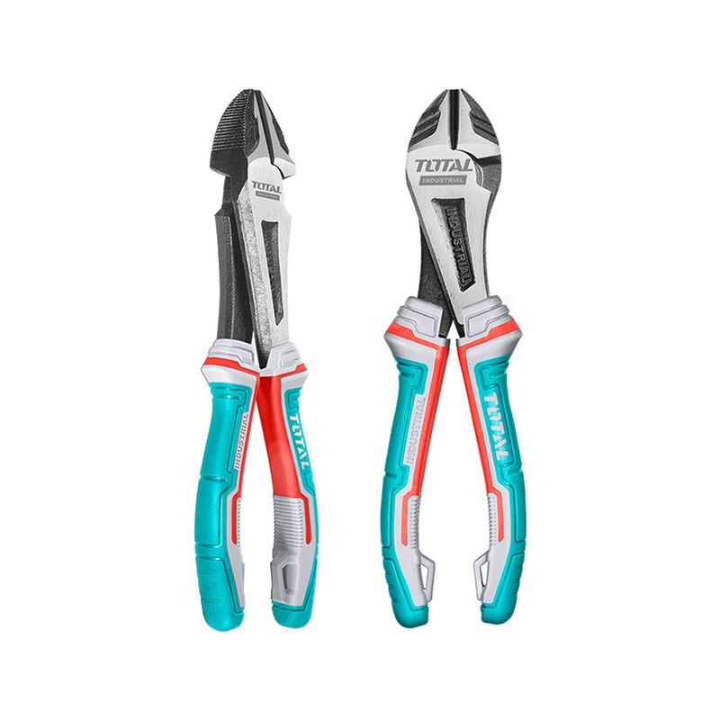 TOTAL TOOLS - Alicate Corte Diagonal de alto Apalancamiento 830% Ahorro Total