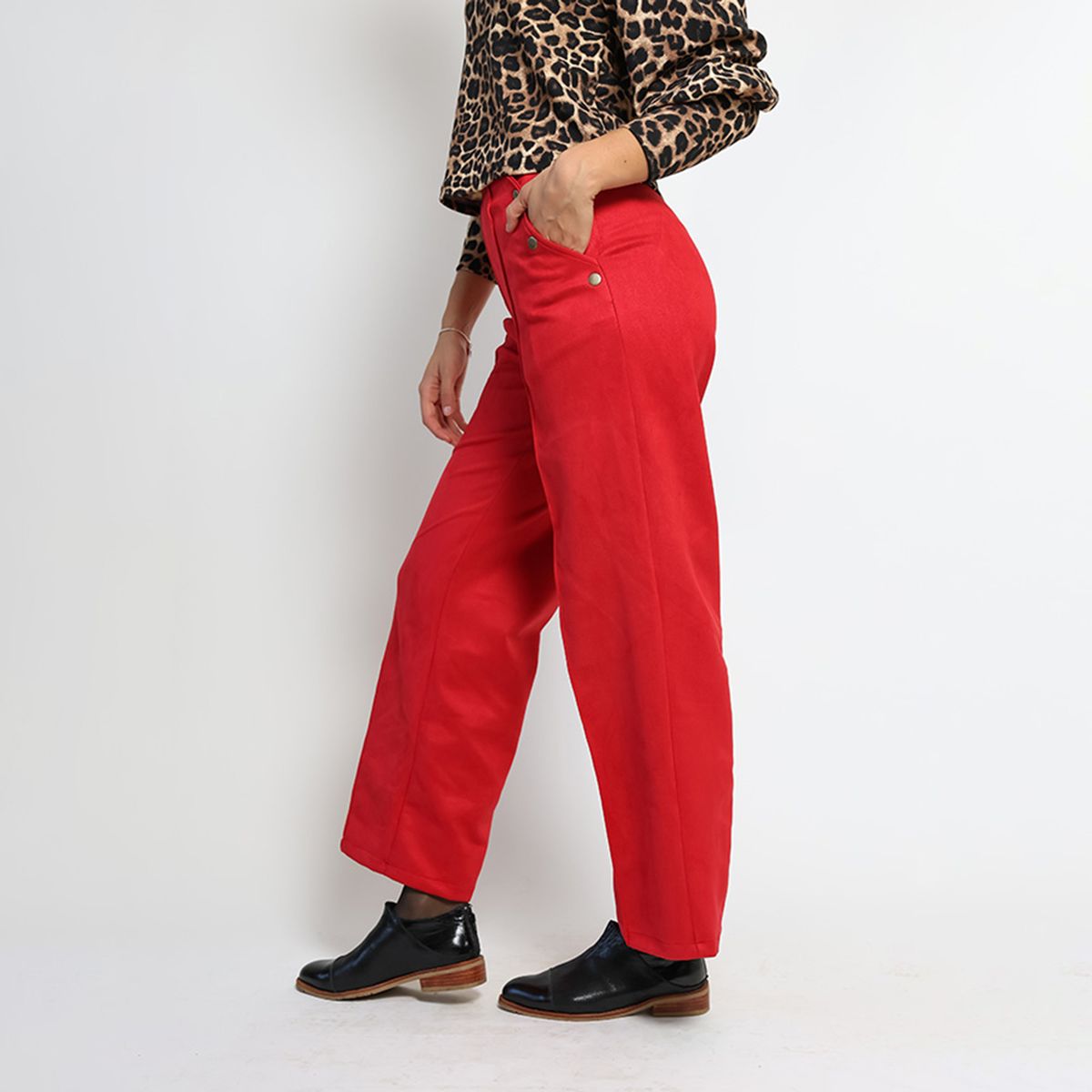 NATALIA SEGUEL - Pantalon Clare Rojo Natalia Seguel