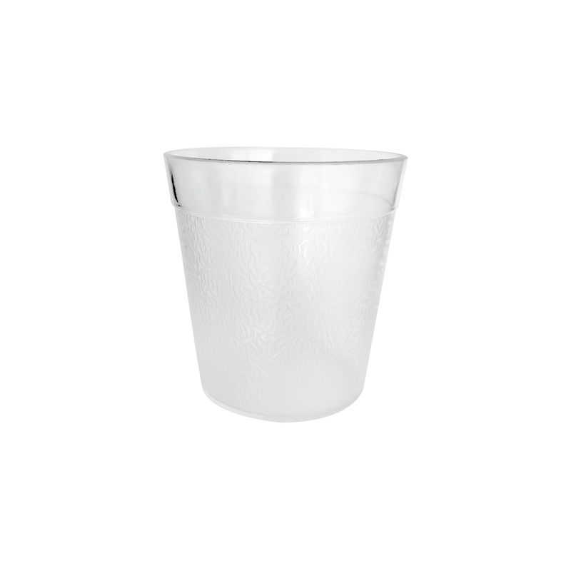 GENERICO - Set de 12 Vaso Empedrado 250 Cc Policarbonato Irrompible