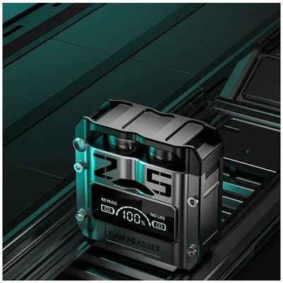 Imagen 2 del producto Audífonos con Cancelación de Ruido Estuche Power Bank Pantalla LED Bluetooth 5 Cancelación de Ruido