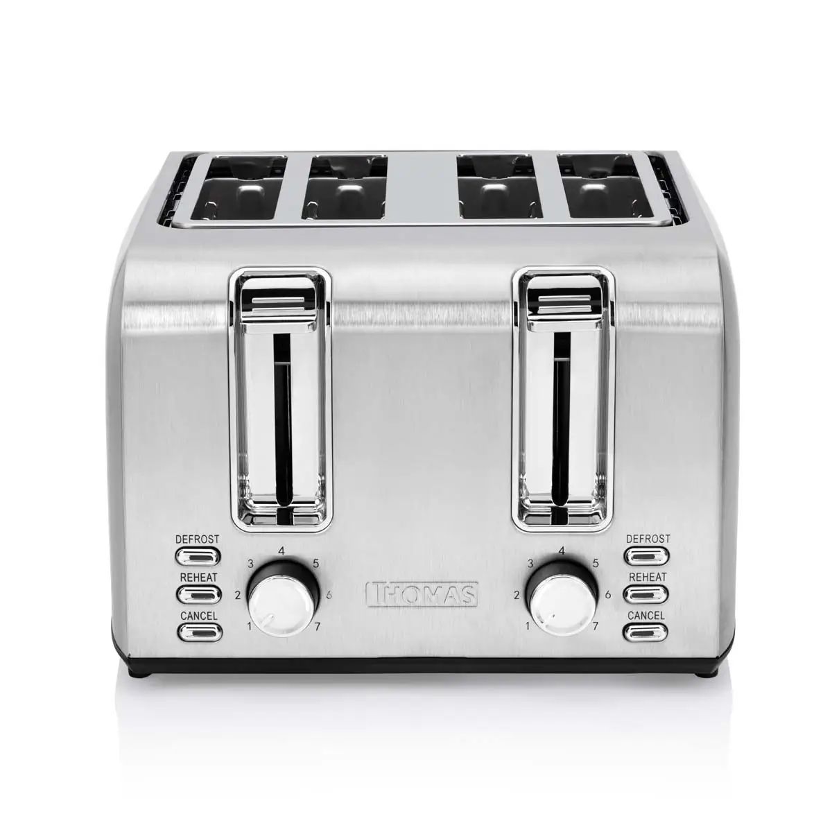 THOMAS - Tostador 4 rebanadas Acero Inox  Thomas TH-133i