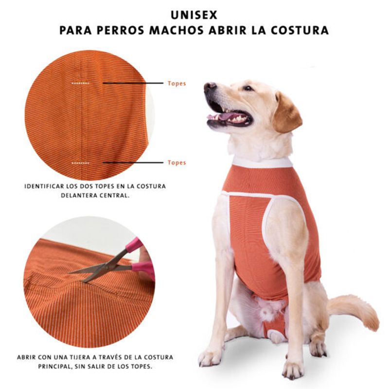 KIMBA - Body Cobre Kimba Tradicional - Talla 10 (25 - 30 Kg)