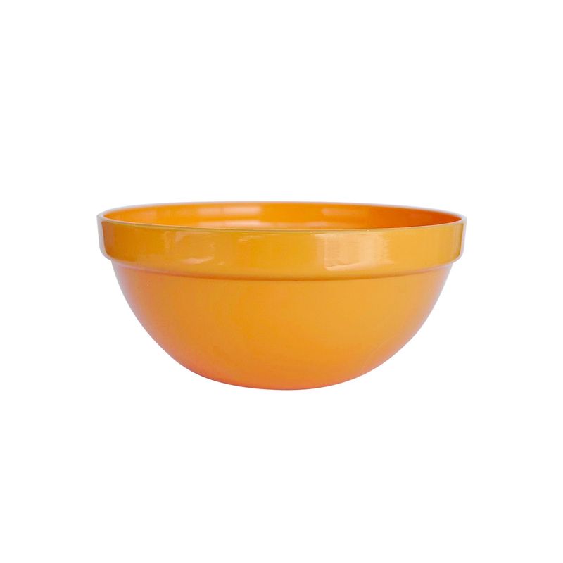 GENERICO - Set de 6 Pocillo Compotera Amarilla 10 Cms Policarbonato