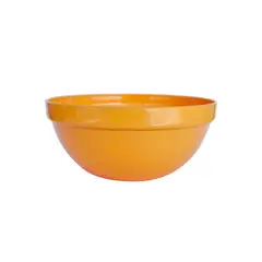 GENERICO - Set de 6 Pocillo Compotera Amarilla 10 Cms Policarbonato