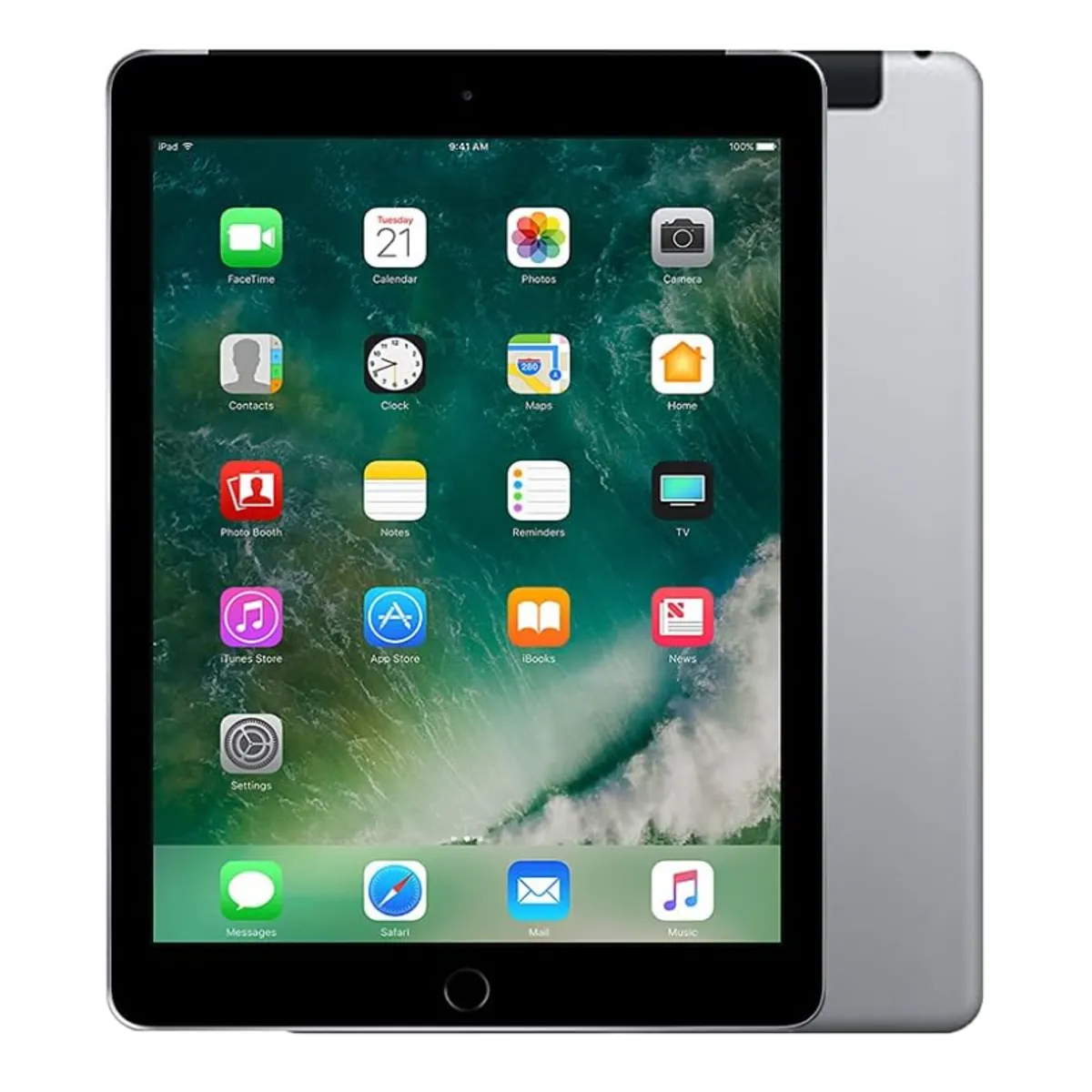 APPLE - Apple iPad 128GB Gris Espacial Wifi + Celular - Reacondicionado