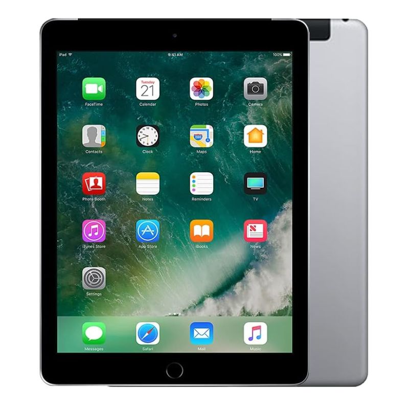 APPLE - Apple iPad 128GB Gris Espacial Wifi + Celular - Reacondicionado
