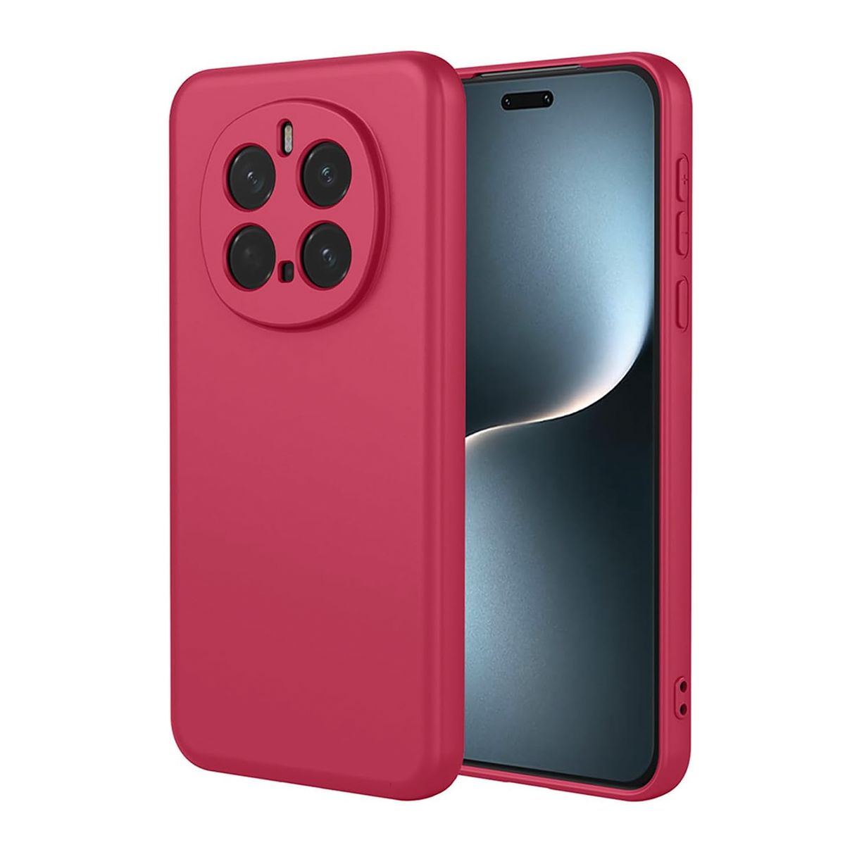 JOIGO - Carcasa Funda Para Honor Magic 7 Pro Goma Rojo