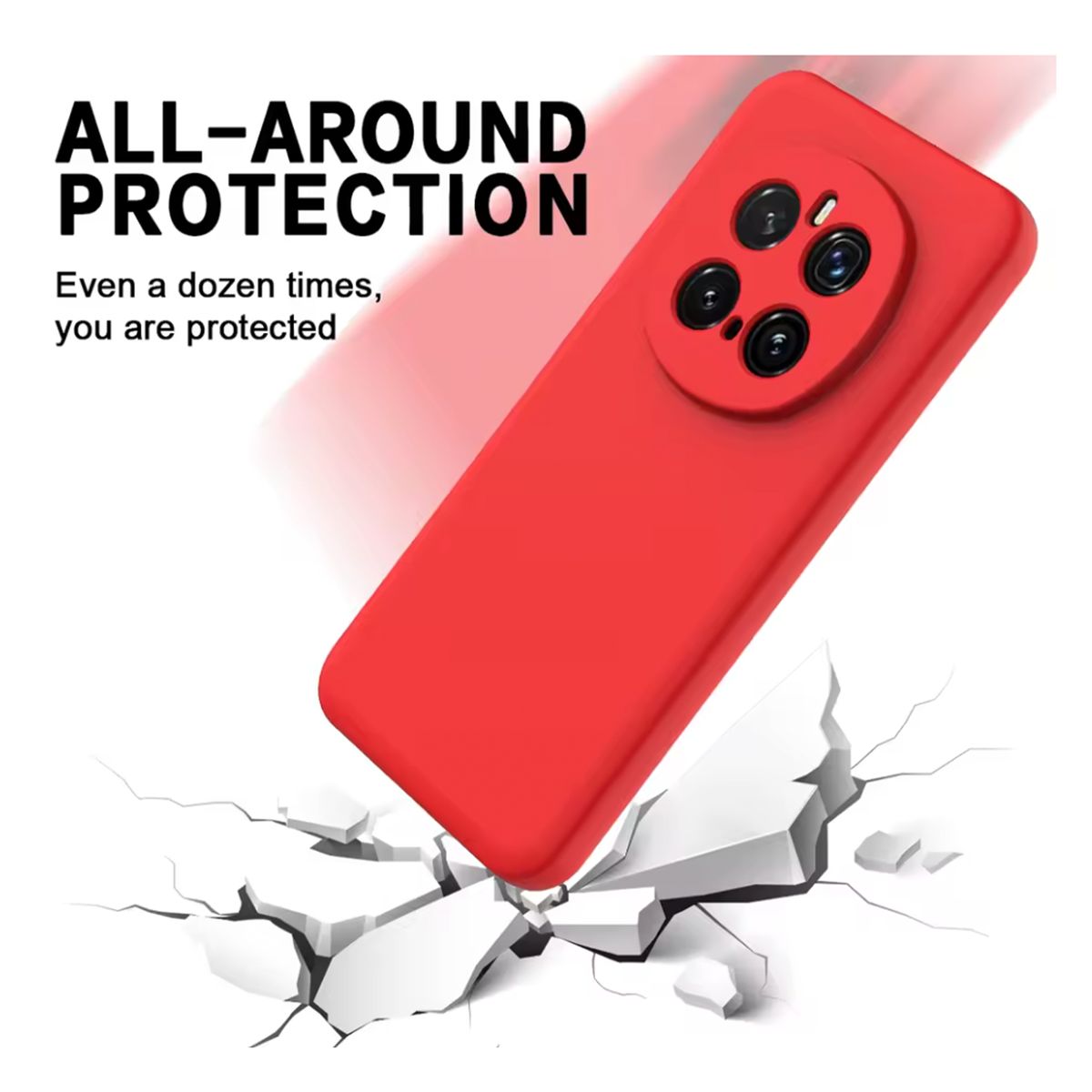 JOIGO - Carcasa Funda Para Honor Magic 7 Pro Goma Turquesa