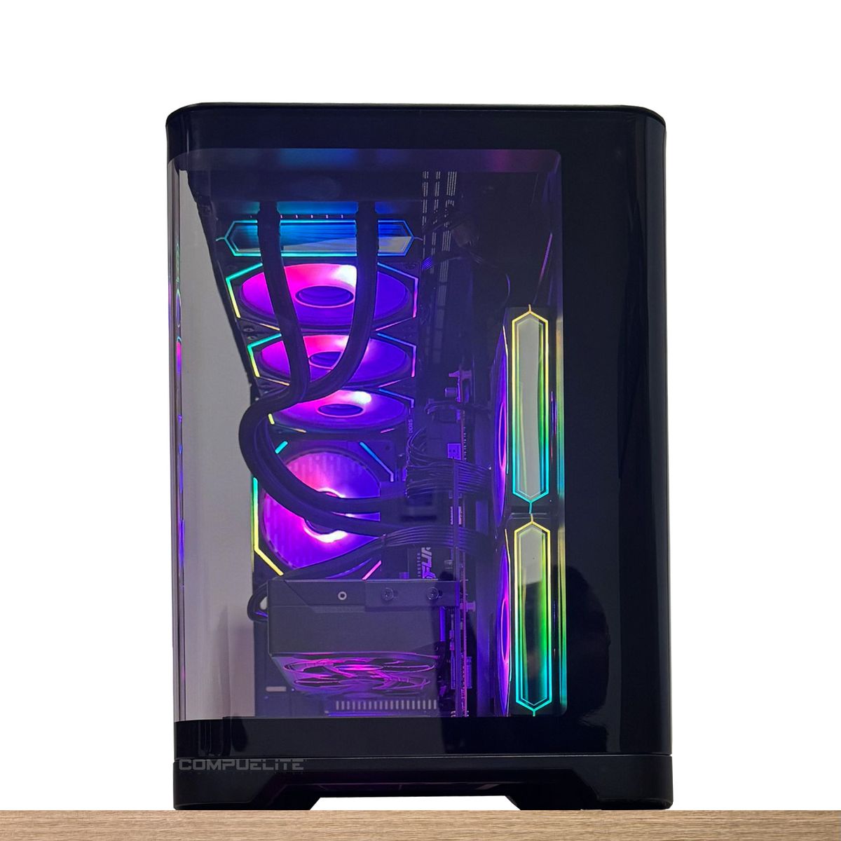 COMPU ELITE - PC Gamer PBA Intel i5 14400F 10-core + B760 + 32GB DDR5 + RTX 4060 8GB