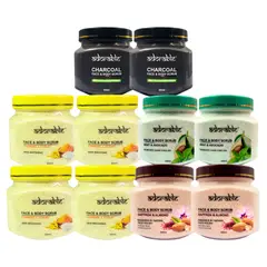 ADORABLE - Pack 10 Exfoliantes Surtidos 300 ml