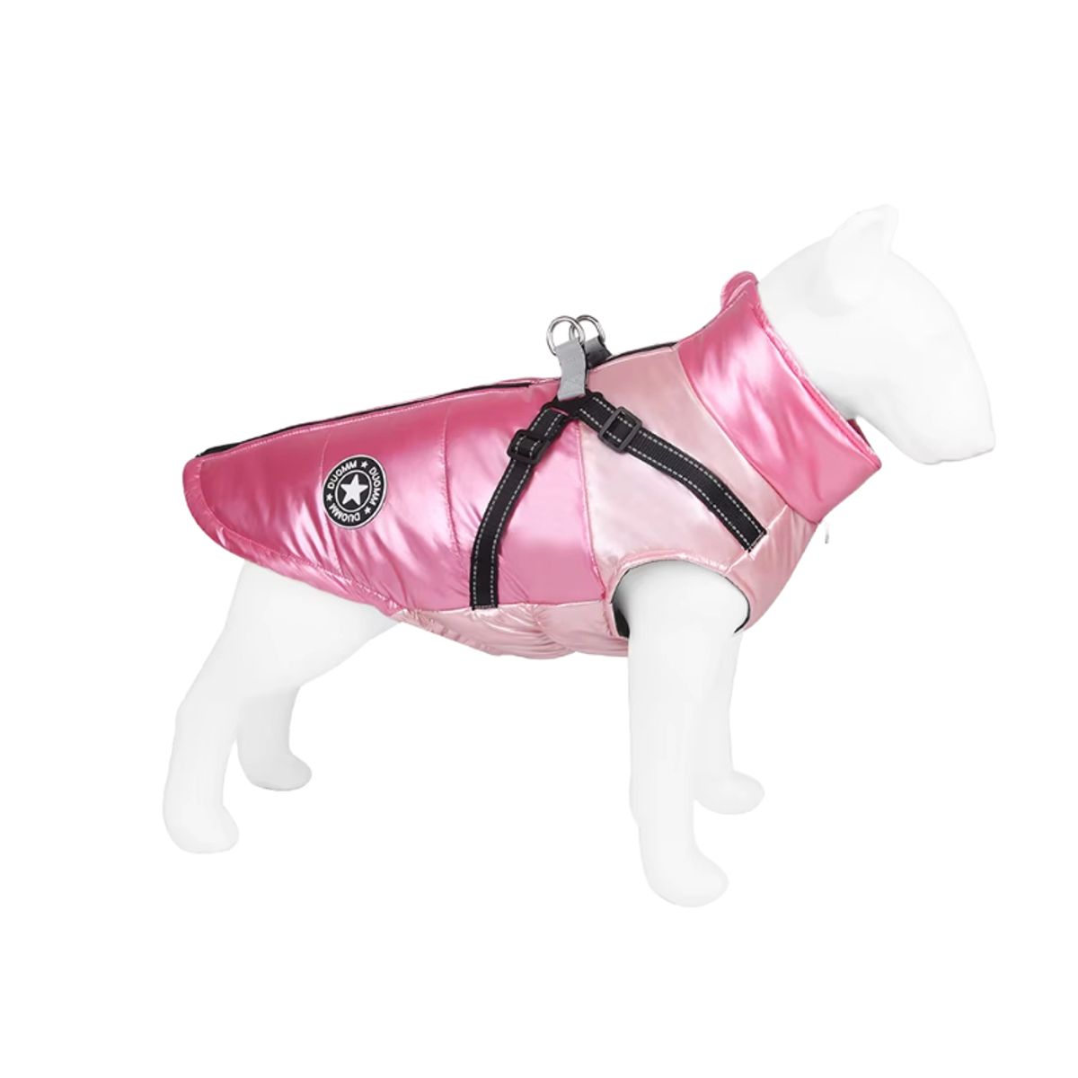 GENERICO - Ropa para Perros Parka Impermeable con Arnés XL