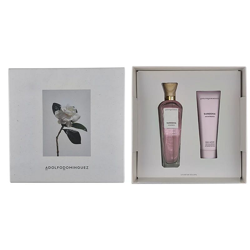 ADOLFO DOMINGUEZ - AGUA FRESCA GARDENIA MUJER ESTUCHE EDT 120ML+ LOCION 75ML