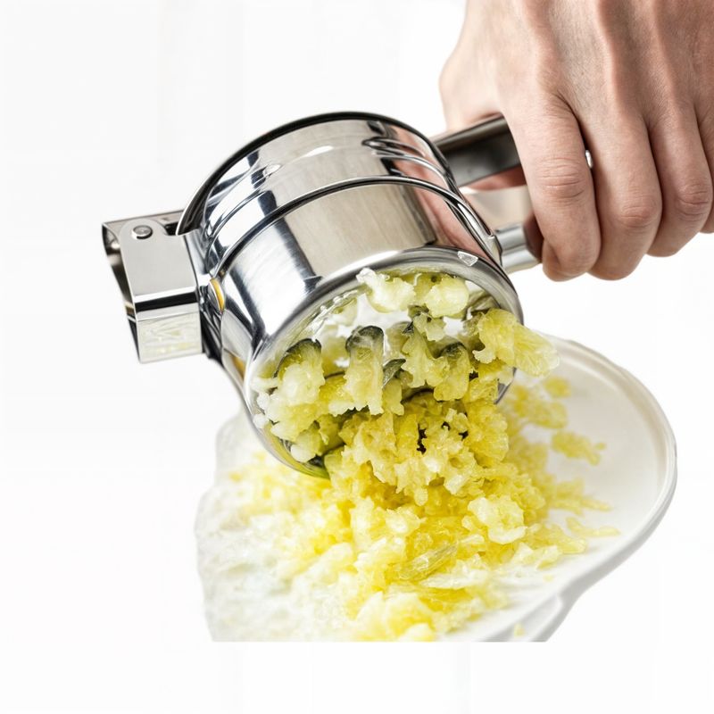 GENERICO - Prensa papas aplasta papas acero inox