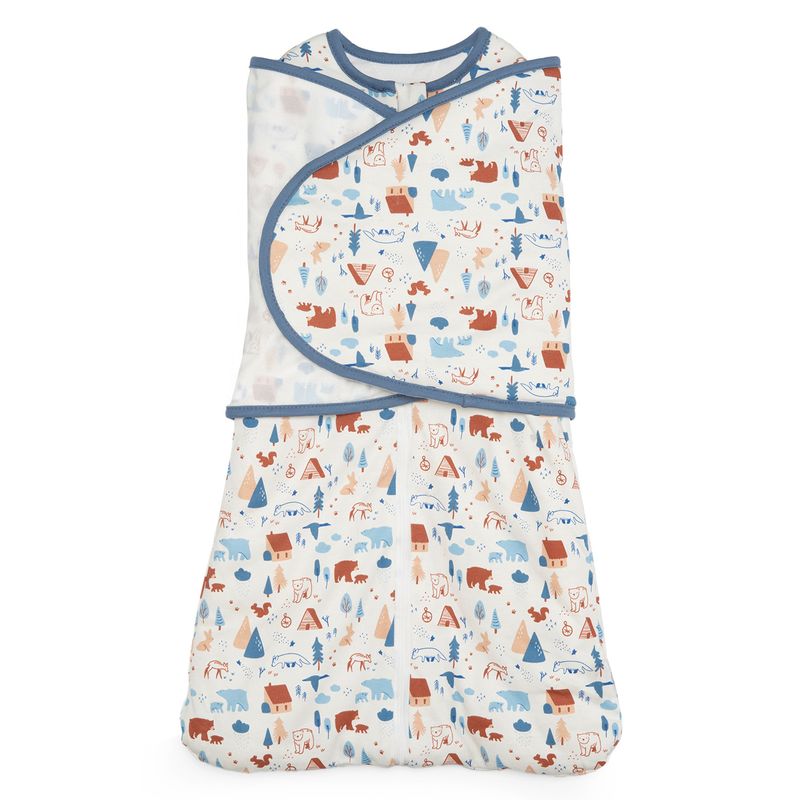 TU SAQUITO - Saquito de dormir con swaddle - TOG 25 Glacial